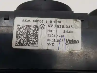 Автозапчасти б/у климат-контроль за skoda fabia combi 1.0 tsi ссылки oem iam 6v0820045c  6v0820045c