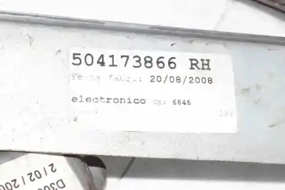 Second-hand car spare part passenger side right window regulator for iveco daily caja abierta 2.3 diesel cat oem iam references 504173866 500039639 