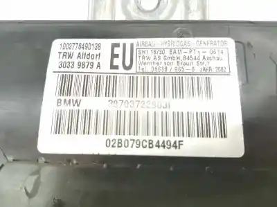 Second-hand car spare part front left side airbag for bmw 3 (e46) 320 d oem iam references 72127037229  