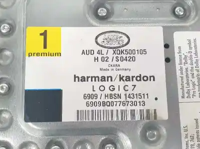Автозапчастина б/у антенний підсилювач для land rover range rover (lm) 3.6 td v8 посилання на oem iam xqk500105  5h3219c164aa