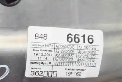 Автозапчастина б/у регулятор скла заднього правого для mercedes-benz clase e (w212) lim. 2.1 cdi cat посилання на oem iam 2127301879  a2125407205
