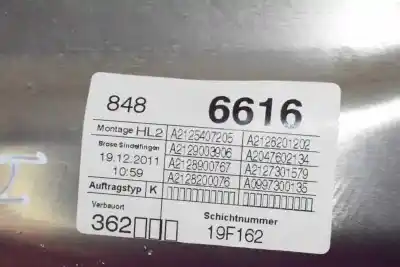 Автозапчастина б/у регулятор склона задній лівий для mercedes-benz clase e (w212) lim. 2.1 cdi cat посилання на oem iam 2127301779  a2125407205