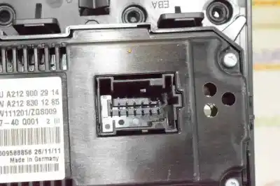 Second-hand car spare part climate control for clase c clase e lim. 2.1 cdi oem iam references 2129006527  a2129002914