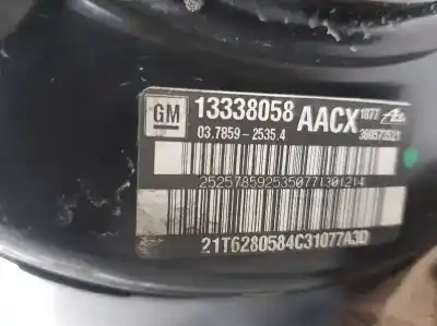 Автозапчастина б/у гальмівний серво для opel astra j (p10) 1.7 cdti (68) посилання на oem iam 13338058  03785925354
