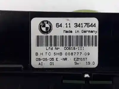 Recambio de automóvil de segunda mano de mando climatizador para bmw x3 (e83) 2.0 d referencias oem iam 64113417544 64113417544 