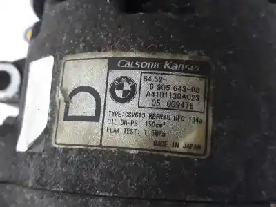 Second-hand car spare part air conditioning compressor for bmw x3 (e83) 2.0 d oem iam references 64526905643  64529145353
