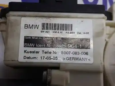 Second-hand car spare part right front window motor for bmw x3 (e83) 2.0 d oem iam references 67626925964  67626925964