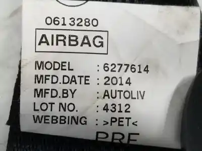 Автозапчастина б/у комплект подушки безпеки для nissan pulsar fastback (c13) 1.5 dci посилання на oem iam   682003zl1a