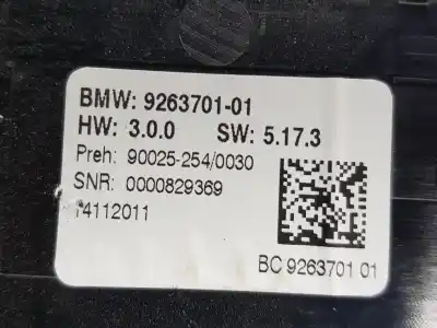 Peça sobressalente para automóvel em segunda mão comando de sofagem (chauffage / ar condicionado) por bmw serie 7 (f01/f02) 730d referências oem iam 61319328413