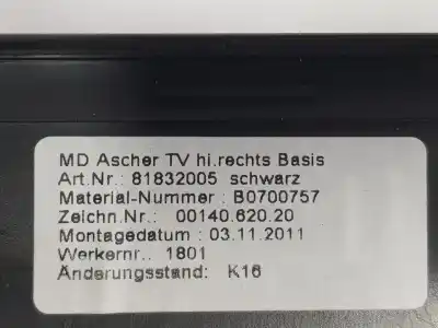 Автозапчастина б/у управління склами задніх правіх для bmw 7 (f01, f02, f03, f04) 730 d посилання на oem iam 61319241941  61319241941 Автозапчастина б/у управління склами задніх правіх для bmw 7 (f01, f02, f03, f04) 730 d посилання на oem iam 61319241941  61319241941