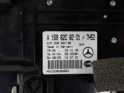 Pezzo di ricambio per auto di seconda mano luce interna per clase c clase a 2.0 cdi riferimenti oem iam a1698208201  a1698208201