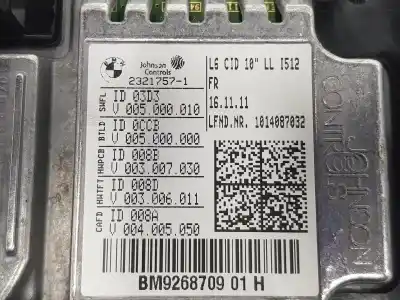 Second-hand car spare part multifunction display for bmw 7 (f01, f02, f03, f04) 730 d oem iam references 65509268709  65509268709 Second-hand car spare part multifunction display for bmw 7 (f01, f02, f03, f04) 730 d oem iam references 65509268709  65509268709