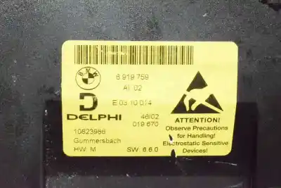Pezzo di ricambio per auto di seconda mano modulo elettronico per bmw serie 7 (e65/e66) 4.0 740d riferimenti oem iam 61316919759  6919759