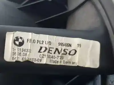 Second-hand car spare part heating fan for bmw 3 (e90) 318 d oem iam references 64116933663  cz1163407729