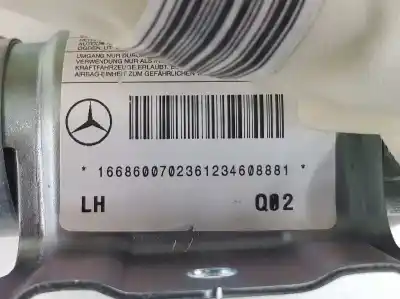 Second-hand car spare part front left curtain airbag for clase c clase m 2.1 cdi oem iam references 1668600602  1668600602