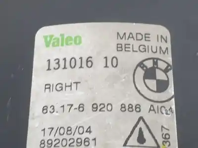 Автозапчасти б/у правая противотуманная фара за bmw x5 (e53) 3.0 d ссылки oem iam 6920886  63176920886