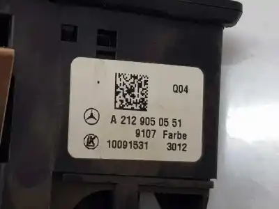 Second-hand car spare part headlights switch for clase c clase m 2.1 cdi oem iam references a2129050551  a2129050551