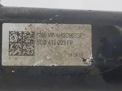 Second-hand car spare part front right shock absorber for seat leon st (5f8) 1.6 tdi oem iam references 5q0413023fp  5q0413023fp