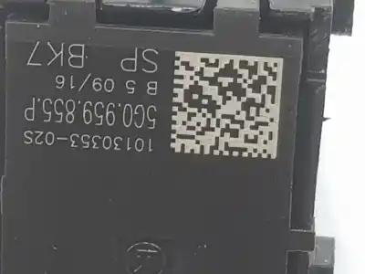 Second-hand car spare part right front power window switch for seat leon st (5f8) 1.6 tdi oem iam references 5g0959855p  5g0959855p