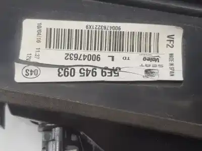 Автозапчасти б/у внутренний левый задний фонарь за seat leon st (5f8) 1.6 tdi ссылки oem iam 5f9945093  5f9945093