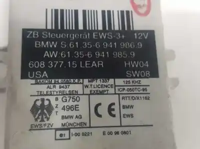 Second-hand car spare part wheel lock column for bmw x5 (e53) 3.0 d oem iam references 61356941986  61356941985