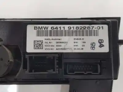 Peça sobressalente para automóvel em segunda mão comando de sofagem (chauffage / ar condicionado) por bmw serie 3 berlina (e90) 2.0 turbodiesel cat referências oem iam 64119182287