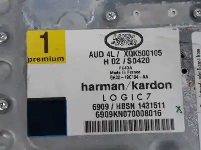 Автозапчастина б/у антенний підсилювач для land rover range rover (lm) 3.6 td v8 посилання на oem iam xqk500105  5h3219c164aa