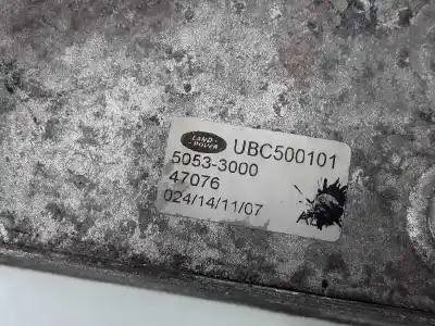 Автозапчастина б/у радіатор коробки коробки передач для land rover range rover (lm) 3.6 td v8 посилання на oem iam ubc500101  50533000