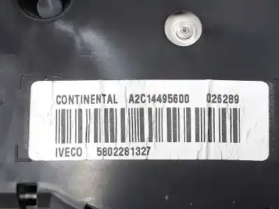 Second-hand car spare part dashboard for iveco daily ka 3.0 d oem iam references 5802281327  5802281327