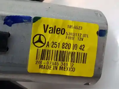 Автозапчастина б/у двигатель заднього склоочисника для mercedes-benz clase m (w166) ml 250 cdi / bluetec 4-matic (166.004, 166.003) посилання на oem iam a2518200042  2518200042