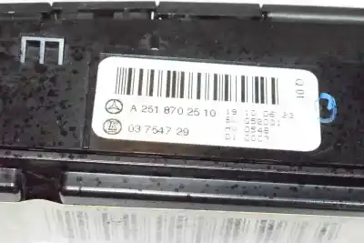 Pezzo di ricambio per auto di seconda mano interruttore per clase c clase r 3.0 cdi riferimenti oem iam a2518702510  2518702510