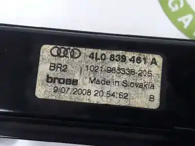 Автозапчасти б/у регулятор стекла заднего левого за audi q7 (4l) v6 3.0 tdi (176kw) ambiente ссылки oem iam 4l0839461a  4l0839461d