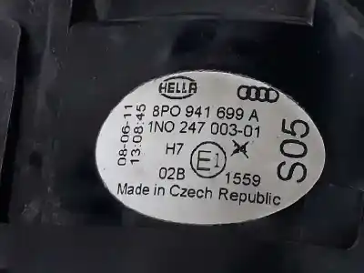Автозапчасти б/у левая противотуманная фара за audi q7 (4l) v6 3.0 tdi (176kw) ambiente ссылки oem iam 8p0941699a  8p0941699a