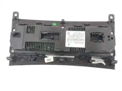 Second-hand car spare part climate control for clase c clase e lim. 3.0 cdi oem iam references a2129004100  2129004100