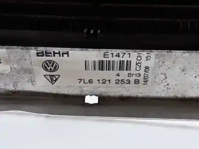 Автозапчастина б/у водяний радіатор для audi q7 (4l) v6 3.0 tdi (176kw) ambiente посилання на oem iam 7l6121253b  7l0121253a