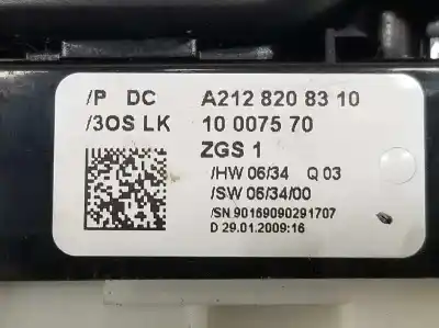 Second-hand car spare part left front power window switch for clase c clase e lim. 3.0 cdi oem iam references a2128208310  2128208310