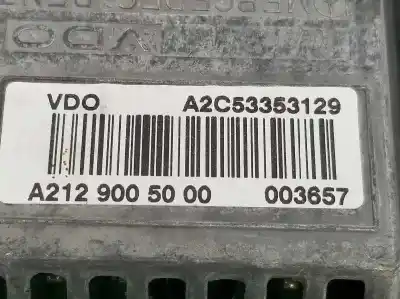 Second-hand car spare part multifunction display for clase c clase e lim. 3.0 cdi oem iam references a2129005000  2129005000