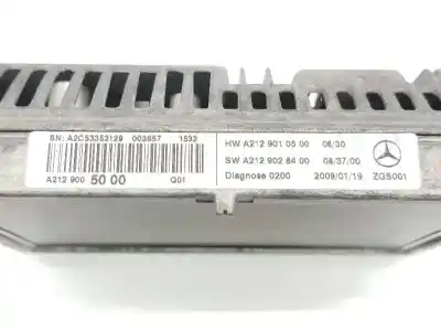Second-hand car spare part multifunction display for clase c clase e lim. 3.0 cdi oem iam references a2129005000  2129005000