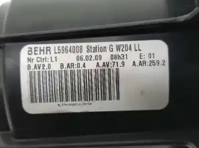 Second-hand car spare part heating fan for clase c clase e lim. 3.0 cdi oem iam references a2048200208  2048200208