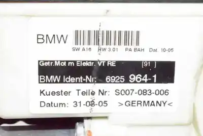 Second-hand car spare part right front window motor for bmw x3 (e83) 2.0 d oem iam references 67626925964  67626925964