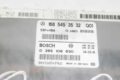 Peça sobressalente para automóvel em segunda mão boitier de commande de abs por clase c clase a 1.7 cdi d referências oem iam a1685453532  a1685453532