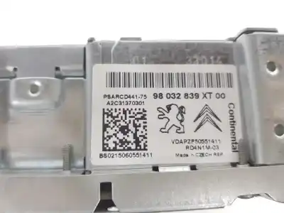 Second-hand car spare part audio system / radio cd for citroen c3 attraction oem iam references 98032839xt00  rd4n1m-03
