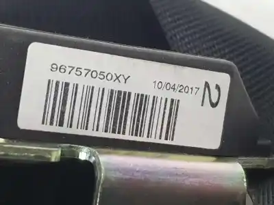 Pezzo di ricambio per auto di seconda mano cintura di sicurezza posteriore sinistra per citroen celysée 1.2 12v vti riferimenti oem iam 96757050xy