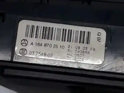 Автозапчастина б/у вимикач для mercedes-benz clase ml bm 166 ml 350 cdi bluetec edition 1 166.024 посилання на oem iam 1648708310  1648708310