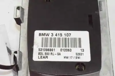Second-hand car spare part headlights switch for bmw x3 (e83) 2.0 d oem iam references 61313415107  61313415107