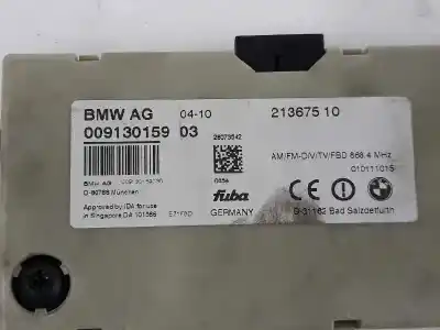 Peça sobressalente para automóvel em segunda mão módulo eletrónico antena por bmw x6 (e71, e72) xdrive 40 d referências oem iam 65209130157  65209130157