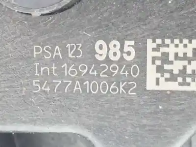 Автозапчастина б/у замок дверей заднього лівого для citroen c3 aircross 1.2 12v vti посилання на oem iam 9812398580  9812398580