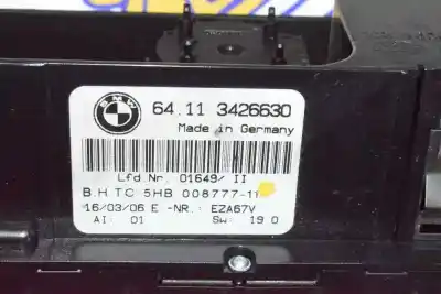 Peça sobressalente para automóvel em segunda mão comando de sofagem (chauffage / ar condicionado) por bmw x3 (e83) 2.0 d referências oem iam 64113426630  64113443981