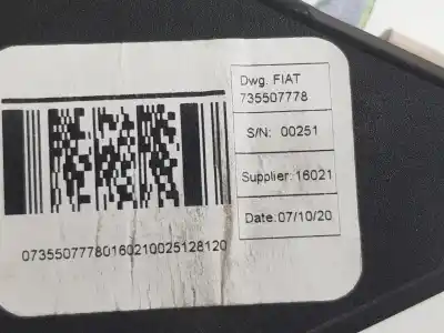 Gebrauchtes Autoersatzteil sicherheitsgurt rechts vorne zum fiat ducato furgón ta 30 (290) l2h2 rs: 3450 mm 140 oem-iam-referenzen 735507778 735507778 