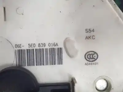 Автозапчасти б/у замок задней правой двери за skoda rapid ambition ссылки oem iam 5e0839016a